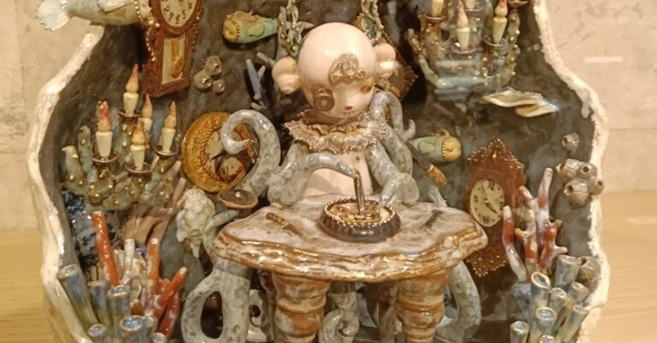櫻井結祈子氏 作陶展『眠る記憶、海の底』を拝見してきました。｜doll