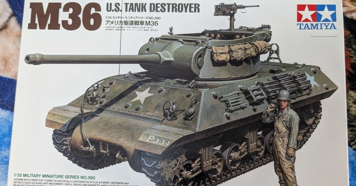 タミヤ 1/35 アメリカ駆逐戦車M36｜かいえん