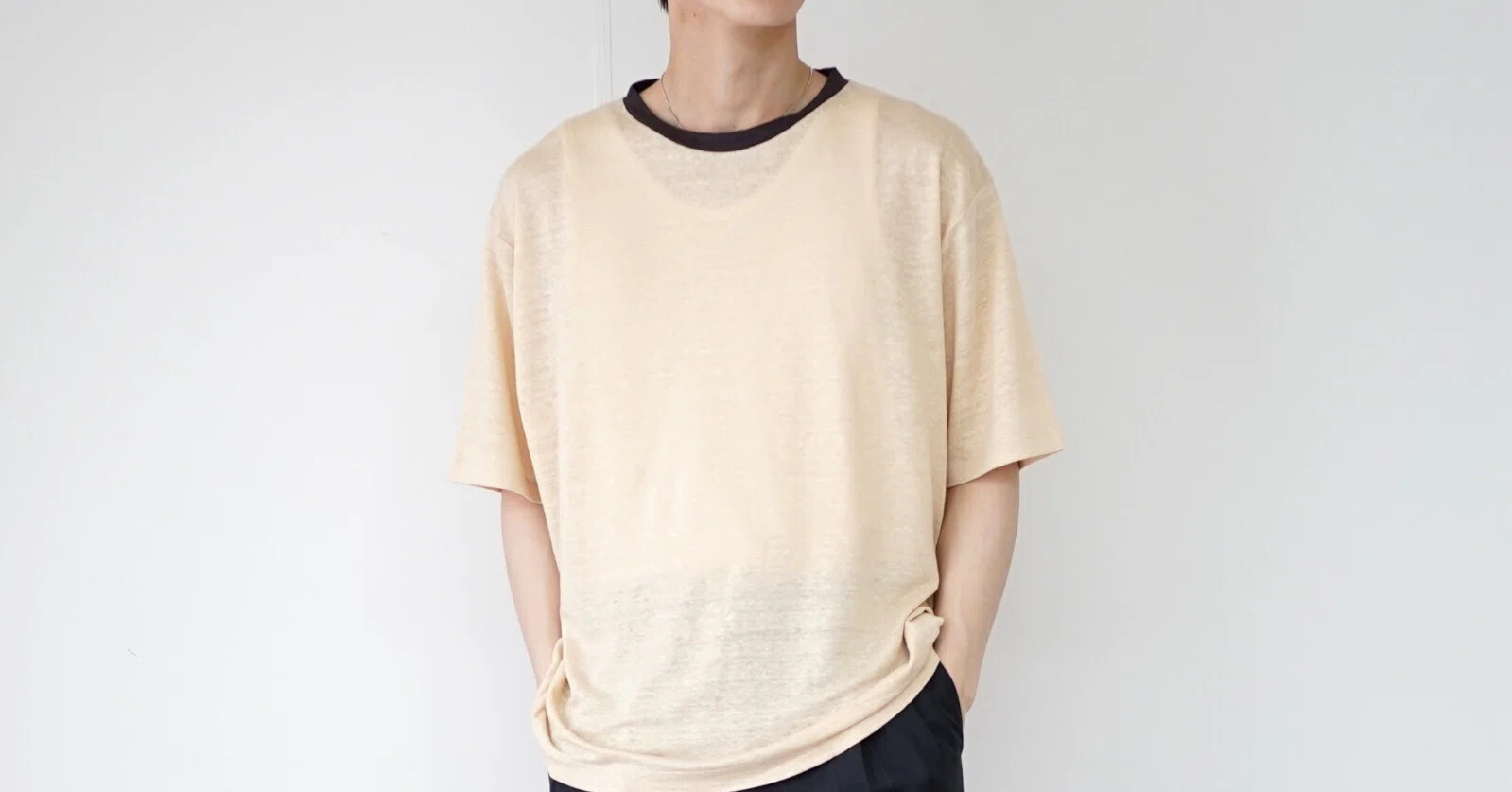 本日19時発売】BATONER NORMANDY LINEN T-SHIRT ｜THIRTY' THIRTY'