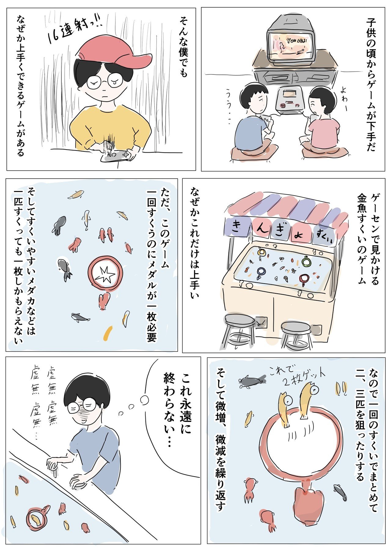 金魚すくいゲーム まるいがんも Note 金魚すくいゲーム まるいがんも Note