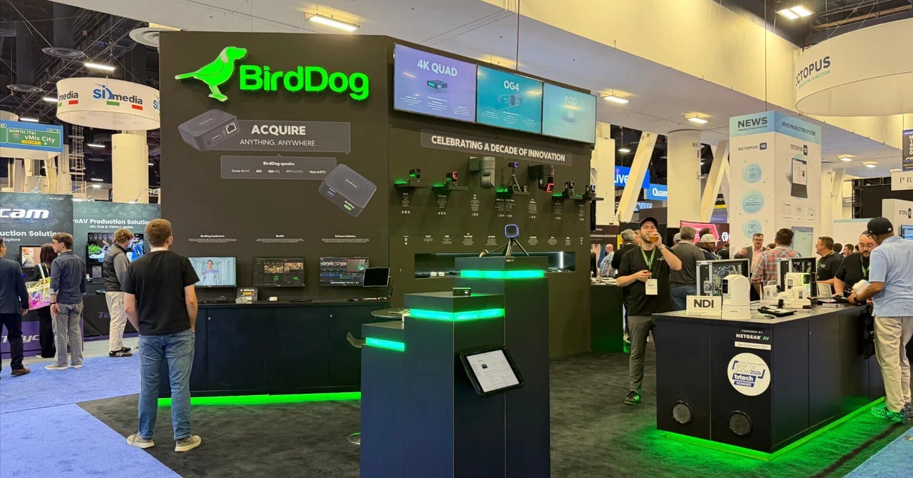 写真でお届け BirdDog (N1459) NAB Show 2026｜ノダタケオ（ライブメディアクリエイター）