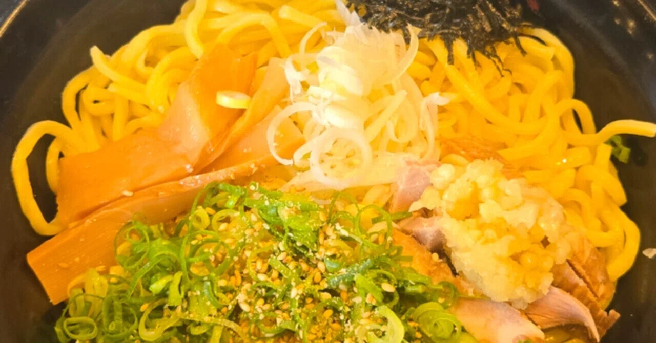 🍜 丼の底から（第24話） 東京油組総本店 油そばW盛り🍜 From the