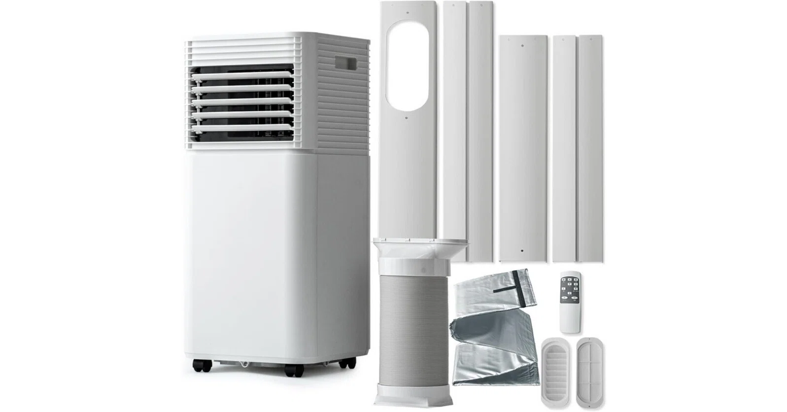 タンスのゲン スポットクーラー 家庭用【猛暑対応】パワフル2.3kW 10畳 2.3kW］猛暑対応 パワフル冷風 スポットクーラー テラス窓パネル付 [10