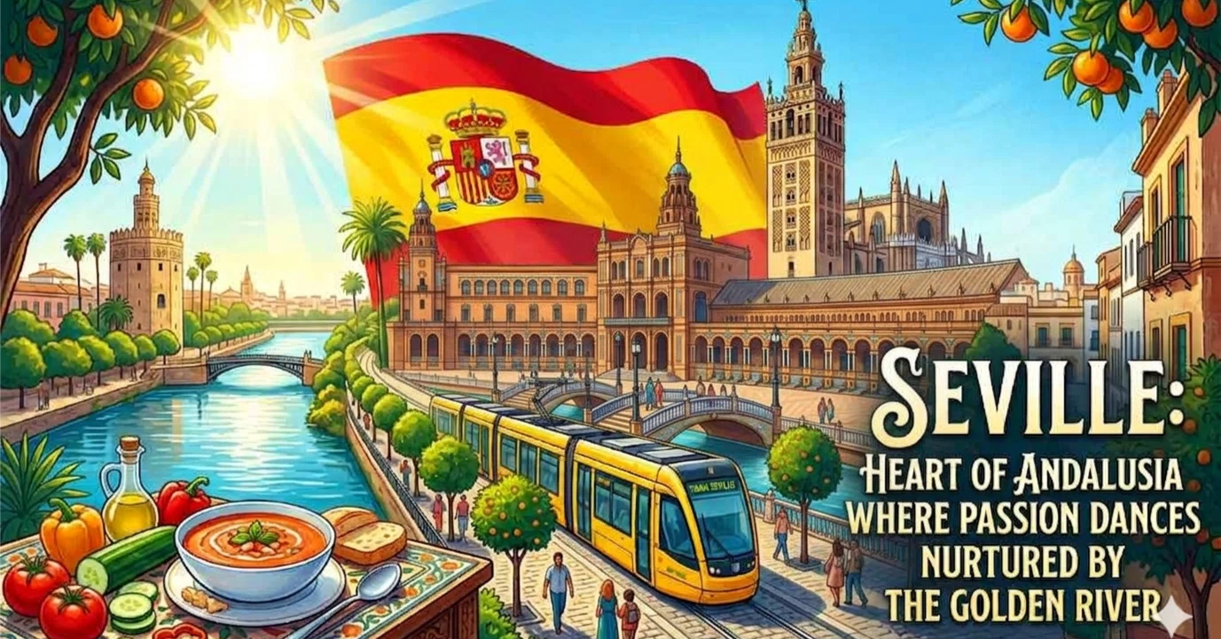 スペイン旅行】セビリア：黄金の川が育んだ情熱が躍るアンダルシアの心