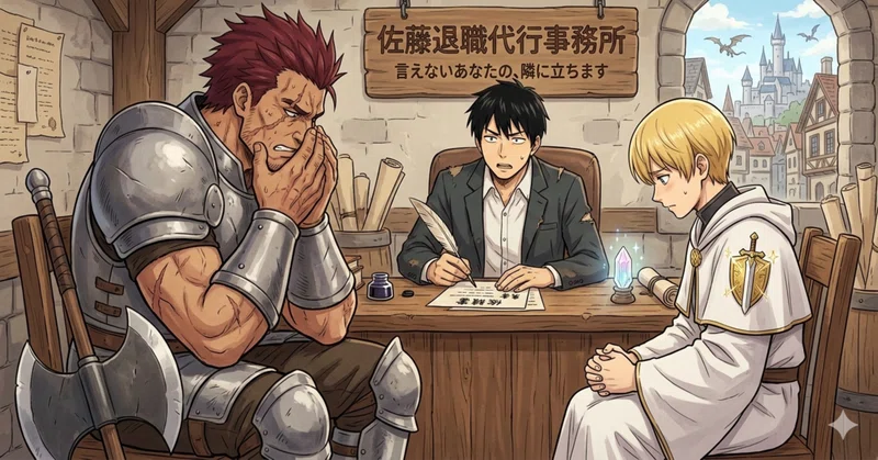小説最終話 「異世界退職代行〜いや、それは自分で言えよ〜」
