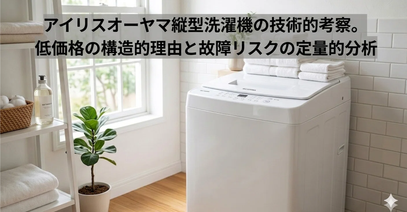 Technical Analysis of Iris Ohyama Top-Loading Washing Machines 