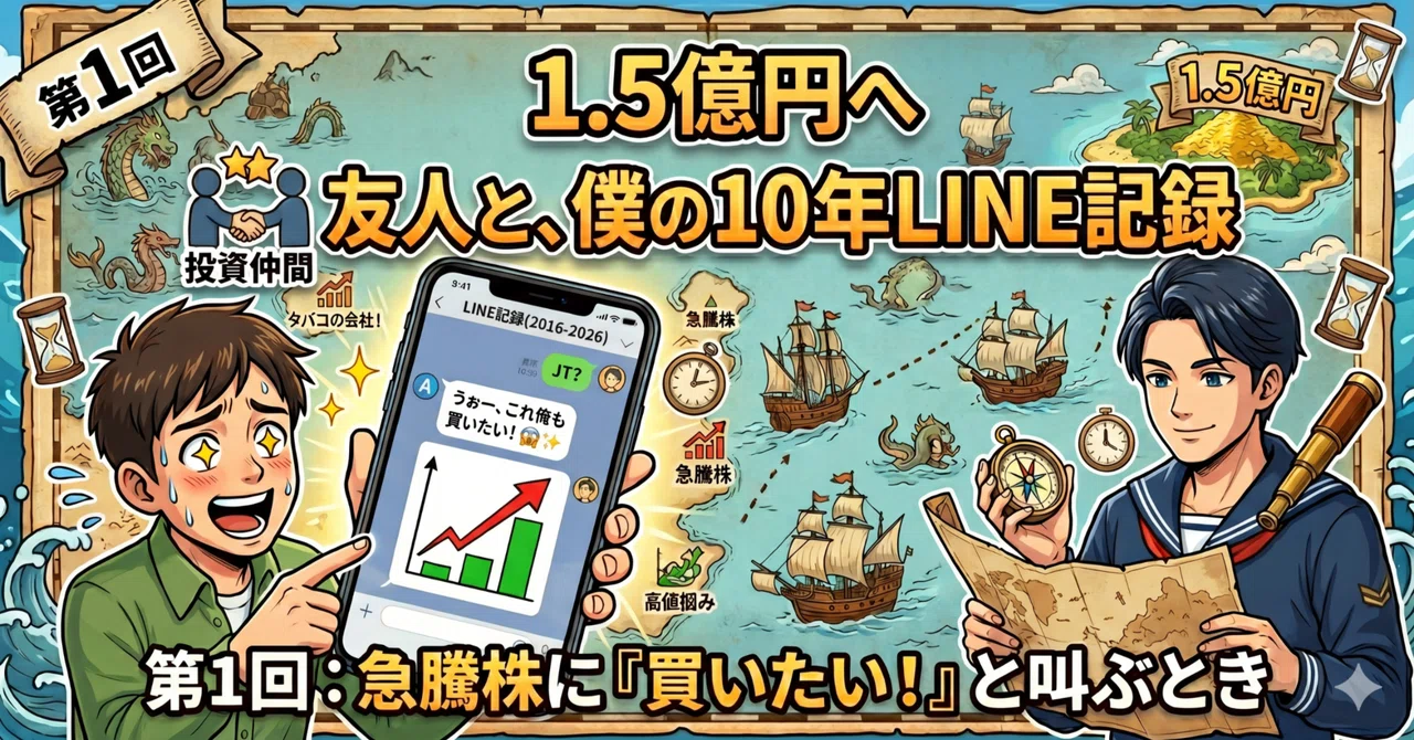 Logbook to 150 Million Yen: 10 Years of LINE Records with My Investing ...
