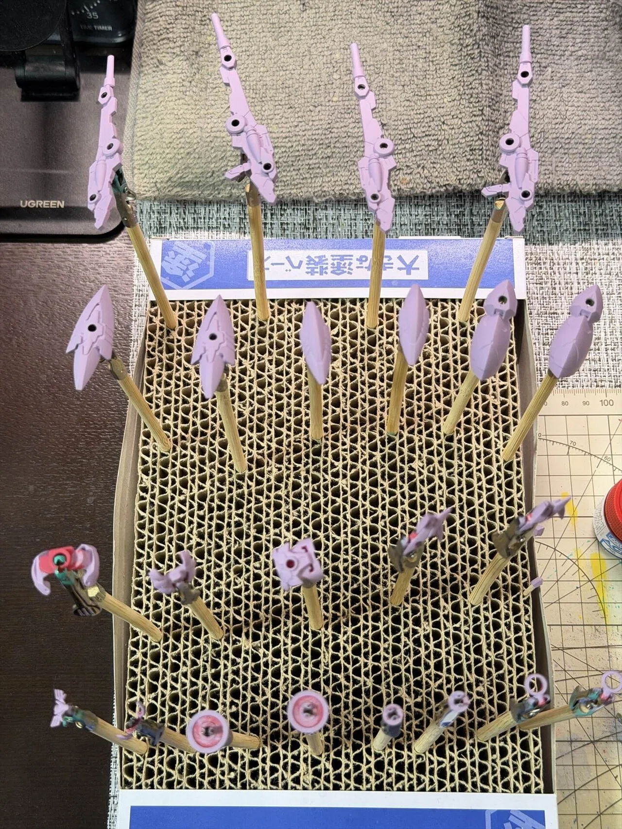 筆塗り全塗装｜【後編】30MSと30MMをミキシングしてみる ティアーシャ