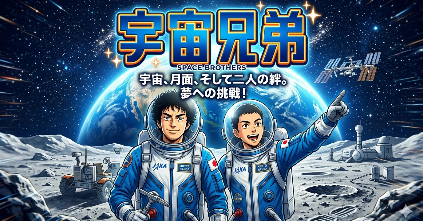 1～26話】宇宙兄弟 2026年5月31日(日)まで 全99話順次公開！｜オオモリ