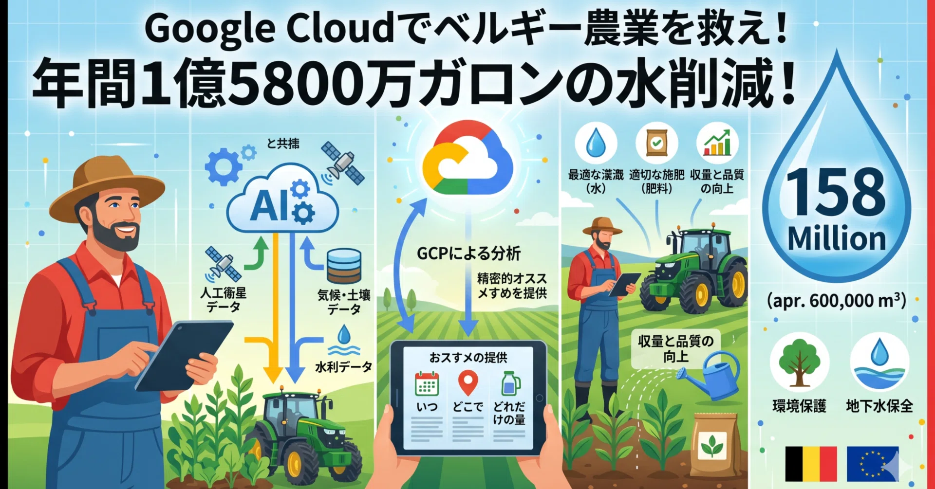 私がどうしてもGoogleを嫌いになれない理由：ベルギーの農業を救うAIの