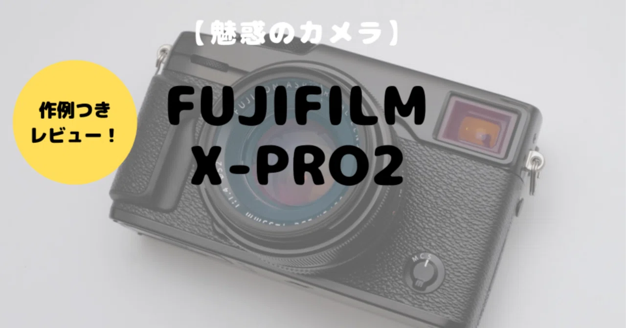 富士フイルム X-Pro2をレビュー！これほど愛されたカメラを僕は知ら