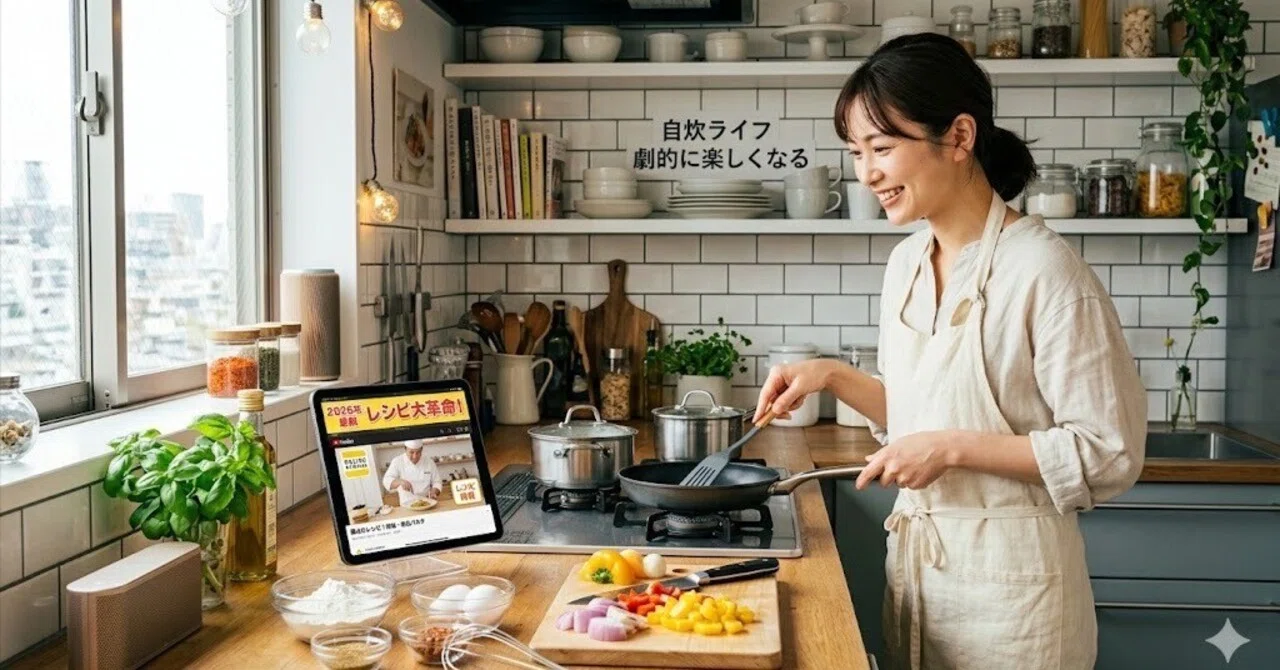 ??【2026年最新】キッチンに立つのが劇的に楽しくなる?✨「専用iPad 