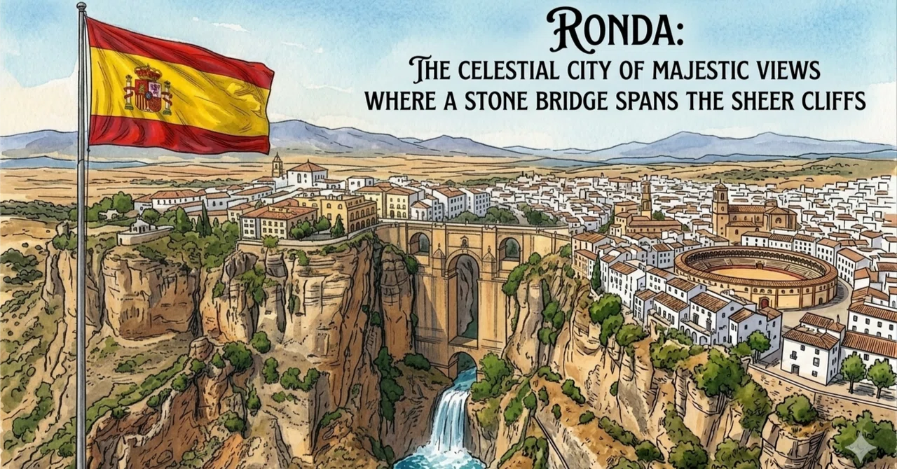 【スペイン旅行】ロンダ:断崖絶壁に石橋が凛と架かる天空の絶景都市|マラビジョン|とあるリーマンの旅行記