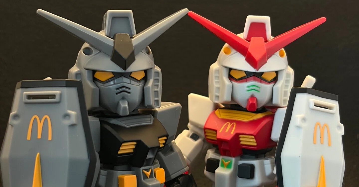 台湾でガンダムと遊ぶ② -台湾マック、ガンダムコラボ編｜とうと 