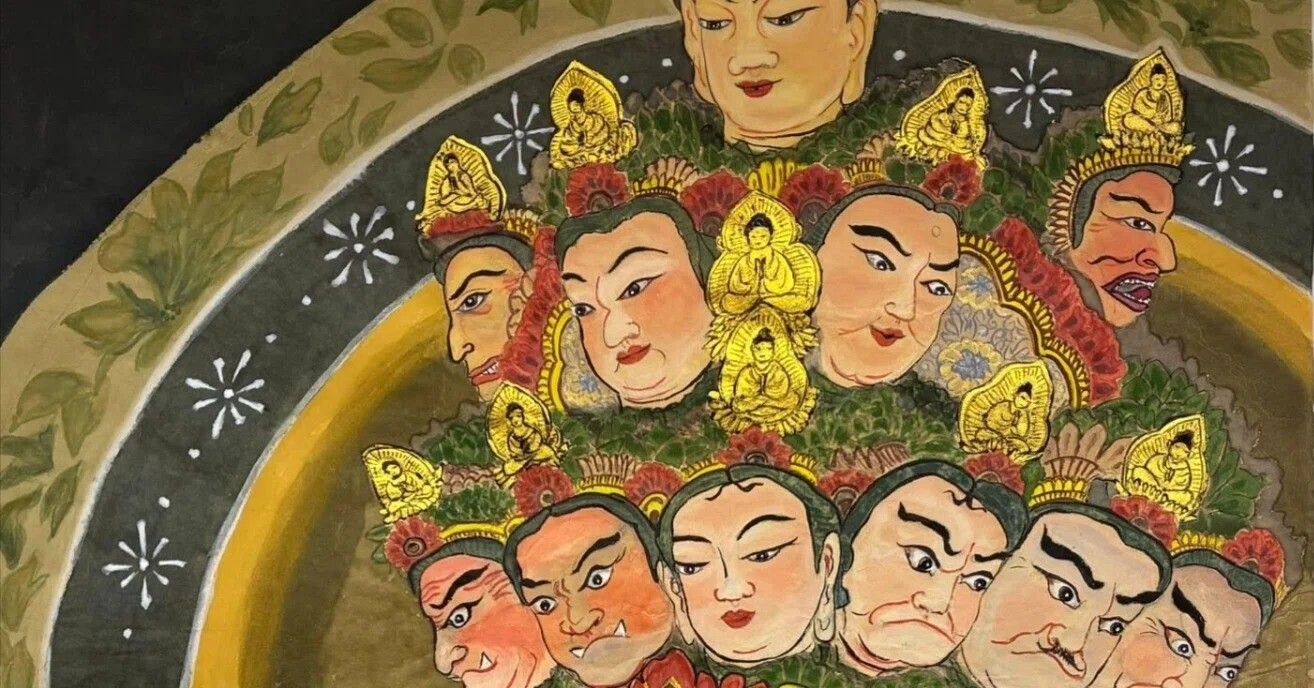 大阪西区民センター教室の皆さんの作品 [仏画曼荼羅アート] Artwork by