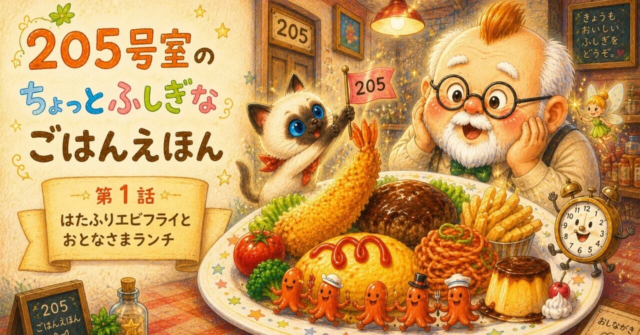 📘 'The Slightly Mysterious Picture Book of Food in Room 205
