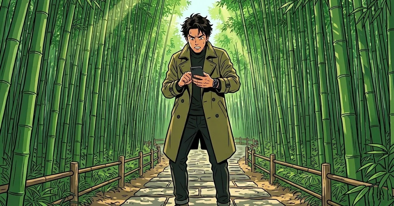 第9話：京都府・嵐山編『ノイズを消して、一つの時間に沈む』｜旅の