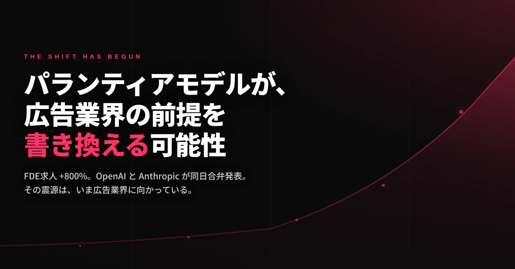 Marketing AX ～パランティアモデルが広告業界の前提を書き換える可能 