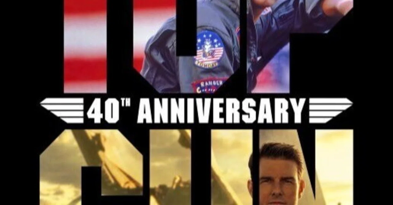 トップガン 40周年記念 マーヴェリック 劇場・映画館用ポスター 両面