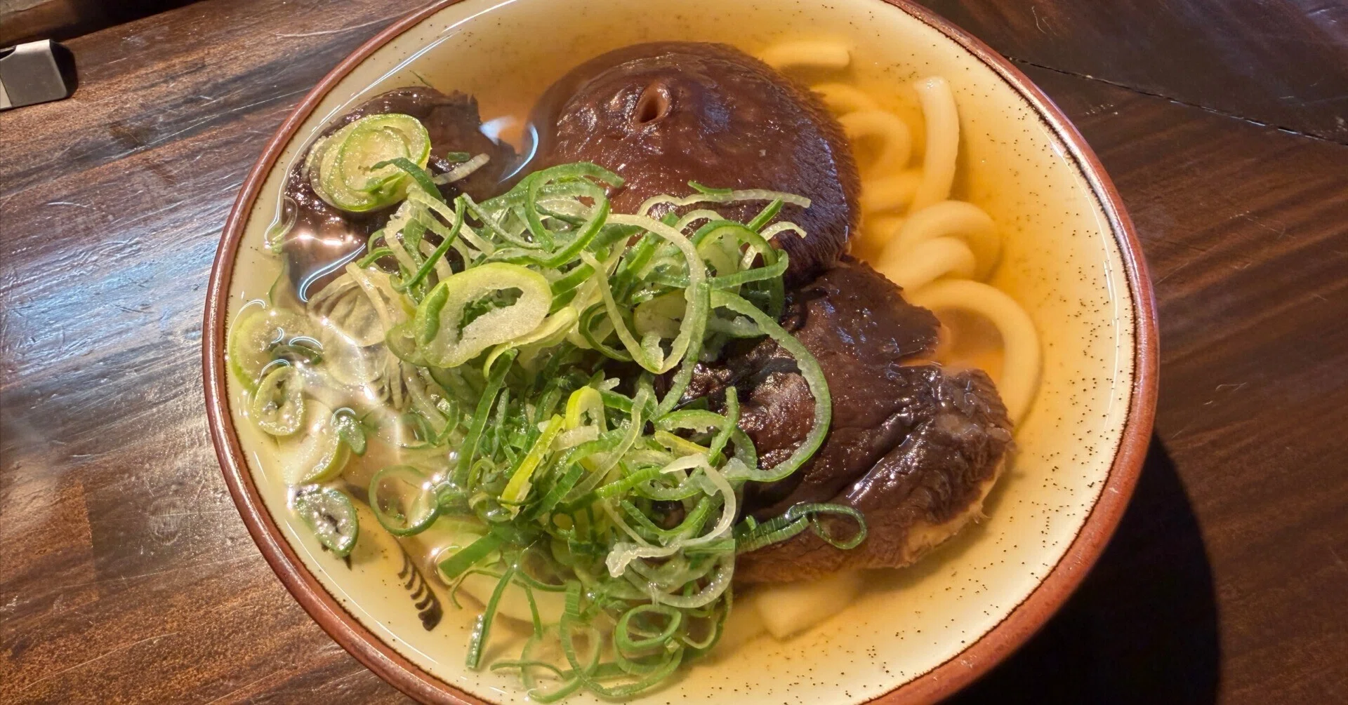饂飩美味紀行】#83 長浜うどん（福岡市中央区）｜進水の儀ののち、椎茸