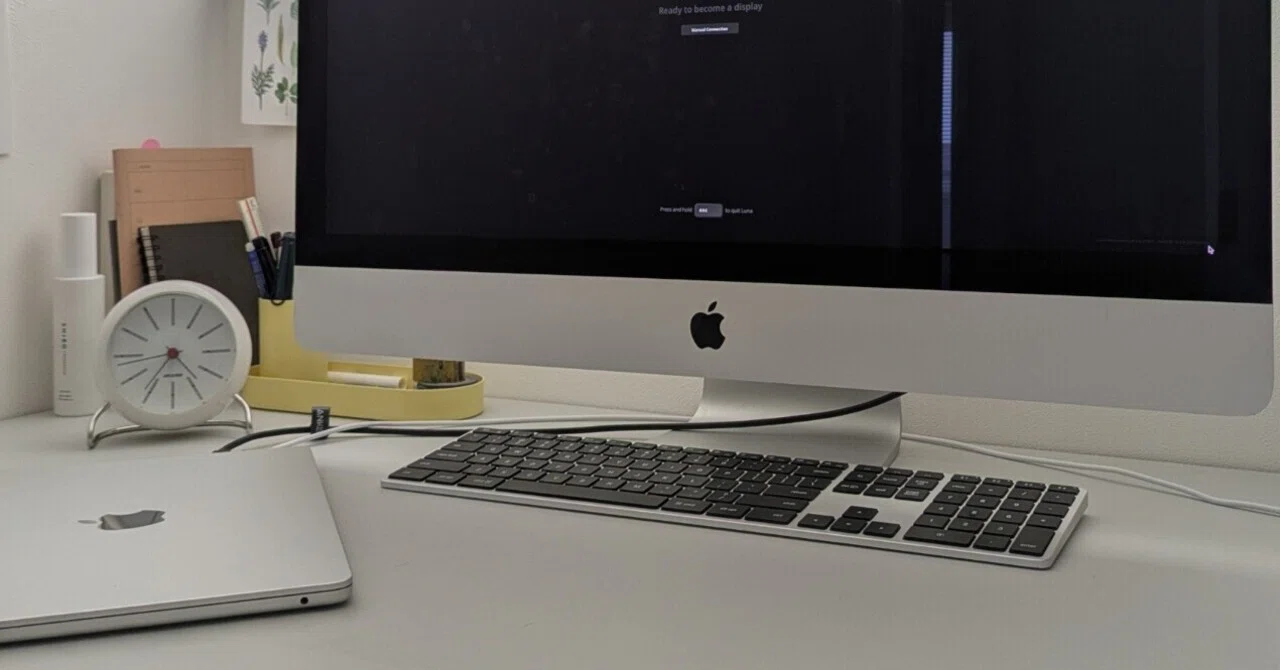 お買い得！　2017 iMac27インチとルナデスプレイのセット Luna DisplayでiMacを外部ディスプレイに｜ふつうのくらし