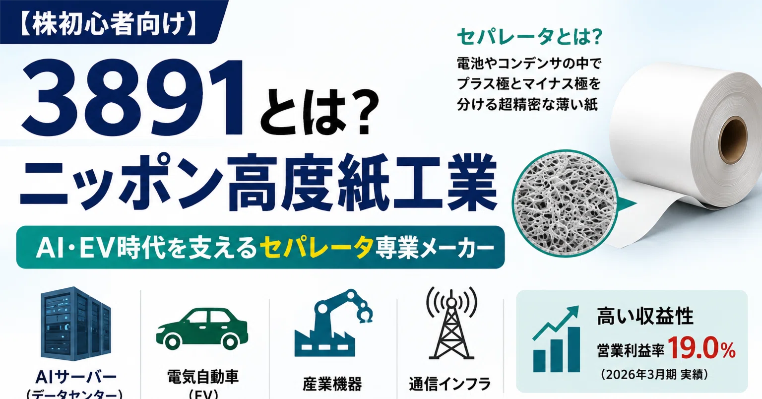 ◆チャピ◆② 株初心者向け】3891とは？“利益率19%”の裏にある落とし穴｜ニッポン