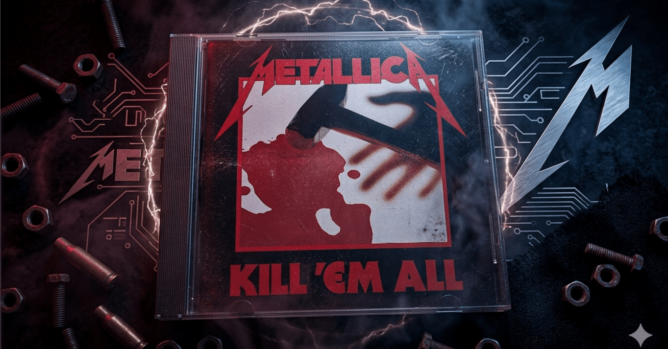 メタリカ『Kill 'Em All』日本盤 25DP-5297 の深淵を覗く｜YASUMETAL