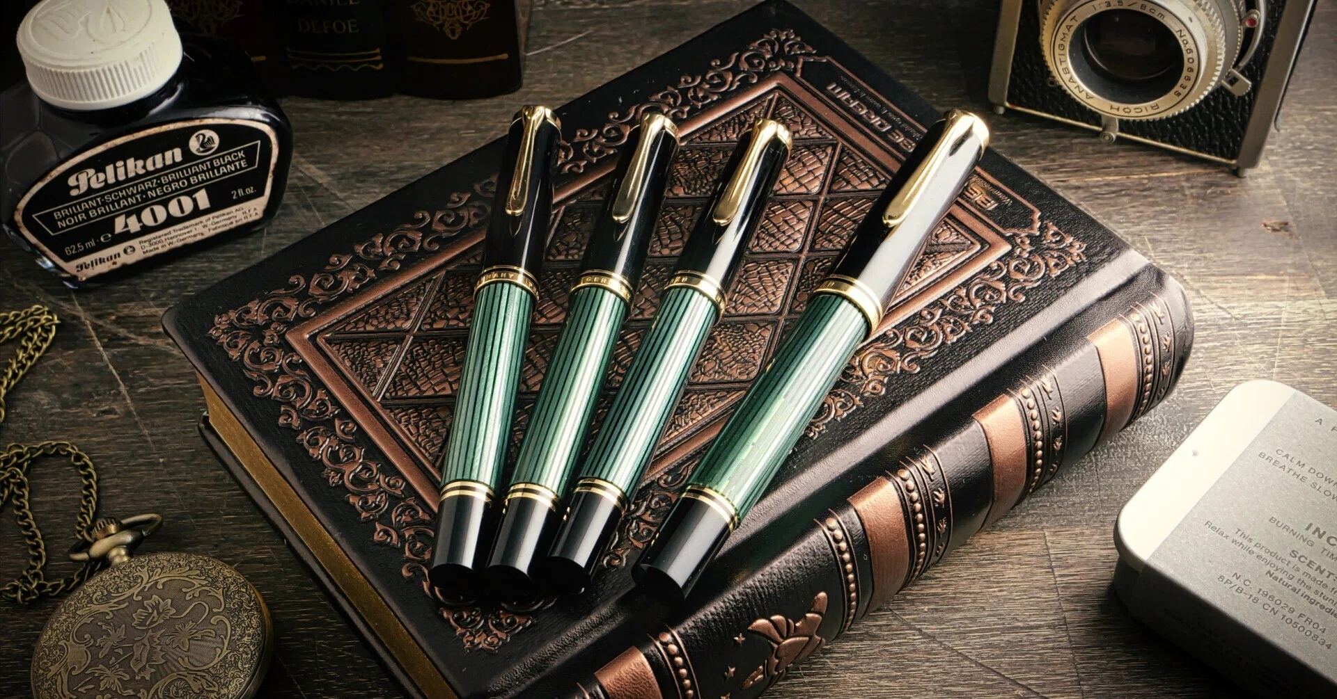 気に入ったワインのように何本あってもいい ― Pelikan Souverän Green