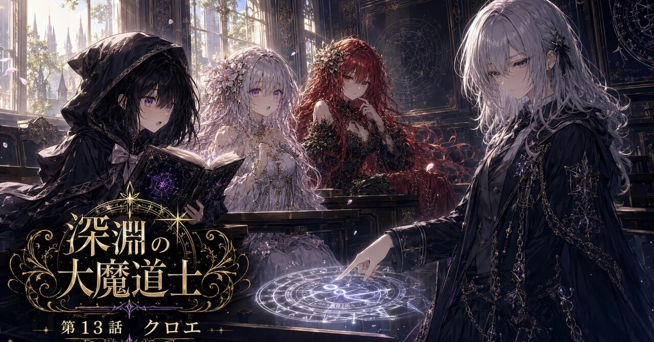 深淵の大魔道士 第13話「クロエ」｜創作大賞2026｜ファンタジー小説