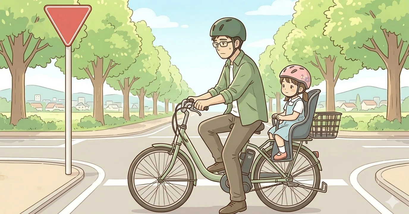車の時はあんなに熱く語ったのに。自転車の「一時停止」がこんなにキツ
