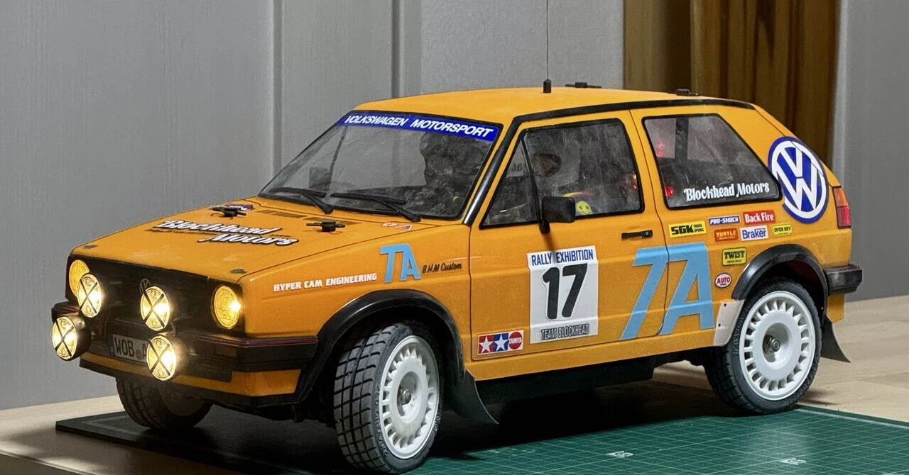 VWゴルフ　ラリーバージョ タミヤ VWゴルフラリー｜あどRC