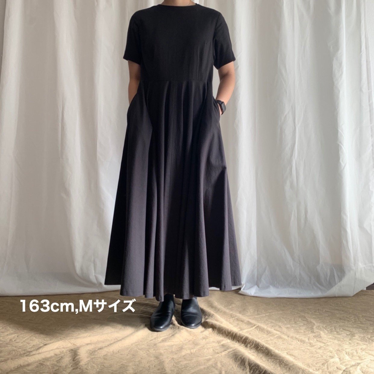 Foufou The Dress 00 コットンリネンランデブーワンピース S Seiki Hoshou ロングワンピース Caeni Com Br