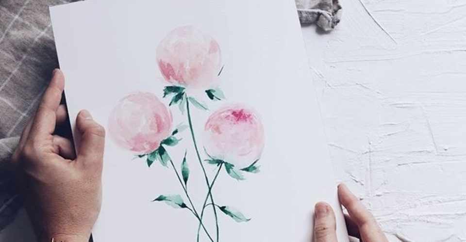 水彩絵の具で可愛いお花や動物を描ける 眺めて楽しいおススメ海外youtube集 Mayo Shinozaki Note