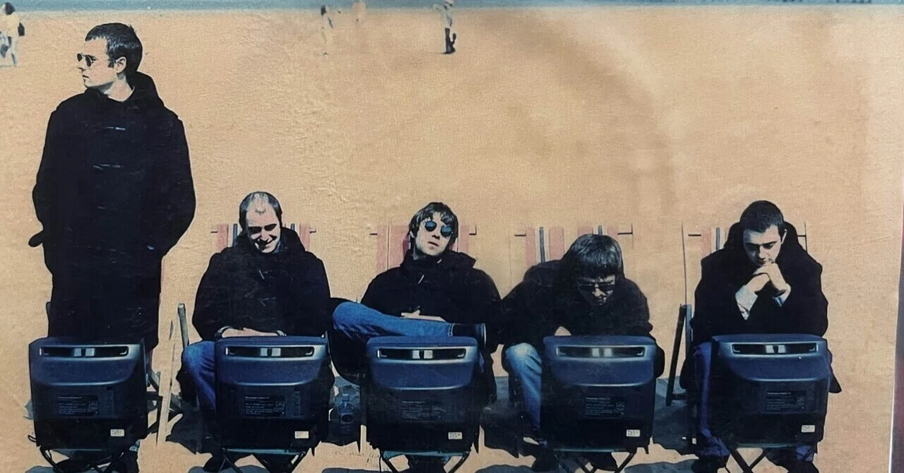 帰ってきた！今日(5/6)初めて聴いたレコード(Oasis - Roll With It)⑭