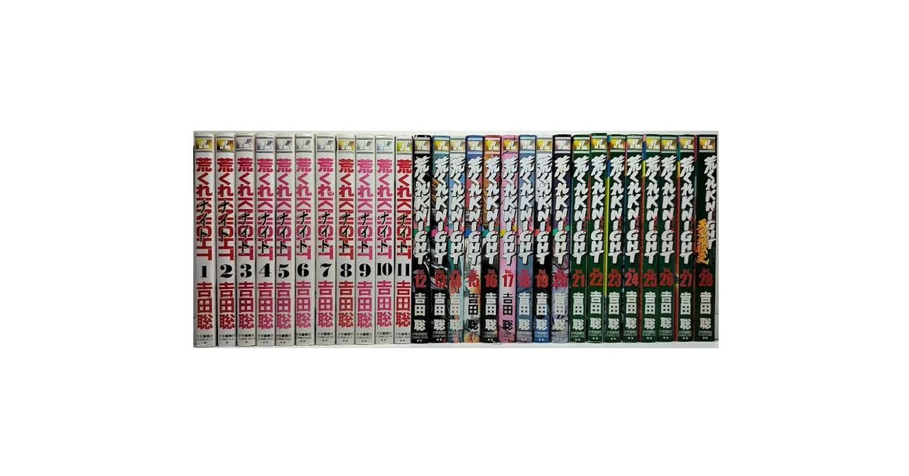 荒くれKNIGHT　4シリーズ　全巻セット　s25 1009 1269 荒くれKNIGHT 黒い残響完結編 コミック 全20巻完結セット (ヤング