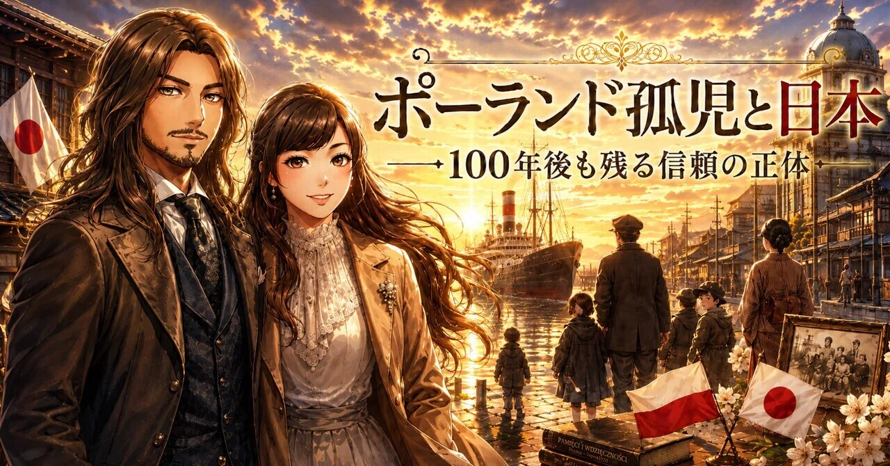 ポーランド孤児と日本｜100年後も残る信頼の正体｜けい@AIと共に未来を