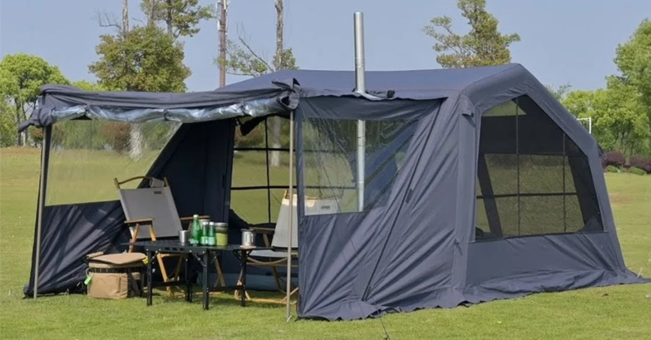テントバカの新作テント情報 TOMOUNT Night air tent ｜尾上祐一郎