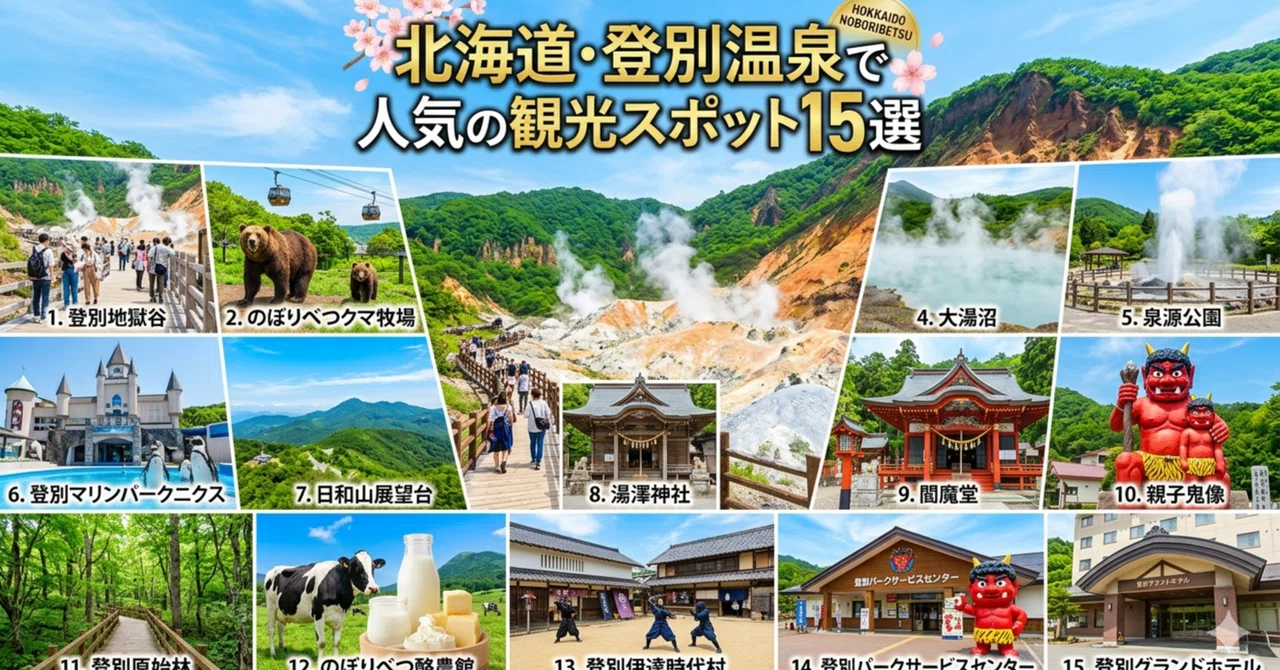 北海道・登別温泉で人気の観光スポット15選｜全国の観光・旅行ナビ