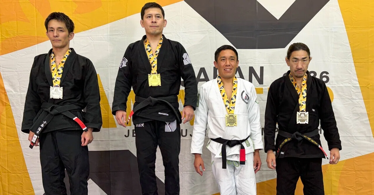 第20回全日本マスター柔術選手権、優勝🥇｜阿部宏司