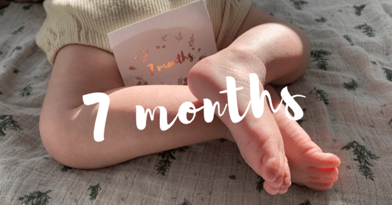 生後7ヶ月｜育児note
