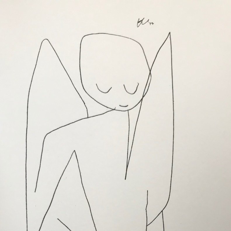 クレーの詩 クレーの天使 ことばの力は心の強さを試すだろう 谷川俊太郎の詩