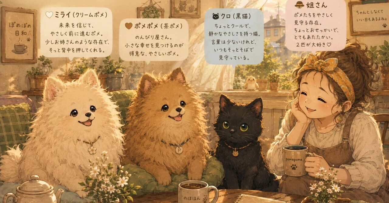 🍀ぽめぽめ日和🌿「風を通そう」🌿｜mirai_pomepome
