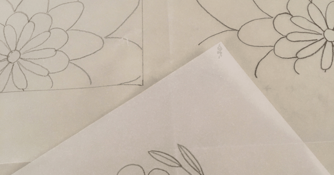 レベル0からの刺しゅうー刺繍図案の描き方 写し方ー Atelier Hanami Note