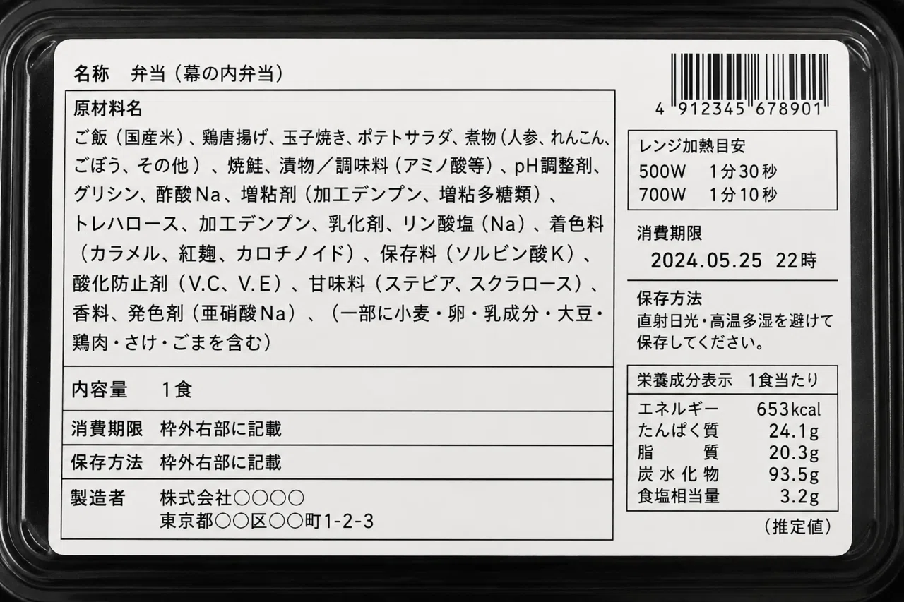 (Trivia Vol. 1) Shocking! We compared the labels on the back of ...