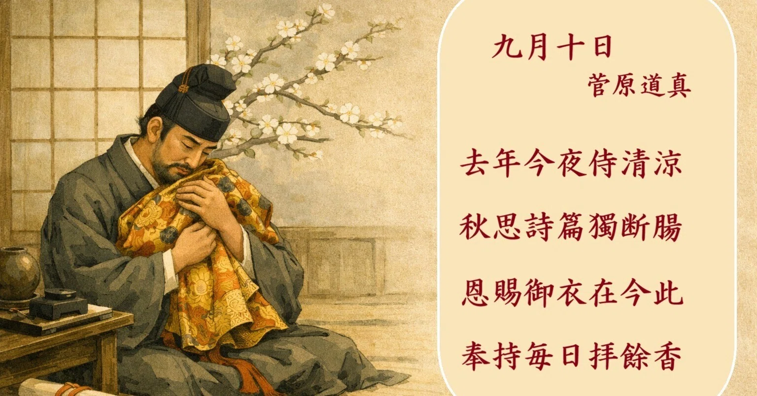 九月十日」 菅原道真｜詩吟から広がる世界