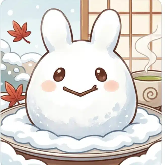 雪まんじゅう