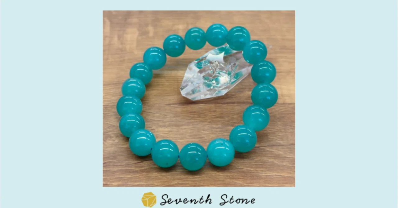 連休明けの今日に、アマゾナイトを。｜Seventh Stone