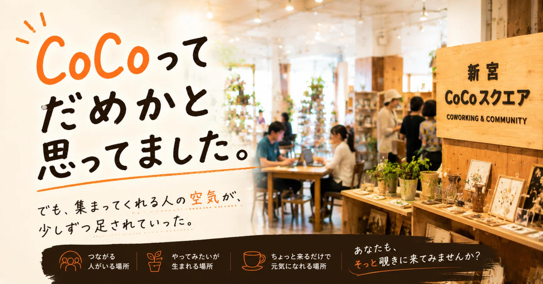 CoCoって、だめかと思ってました。｜平井 良明