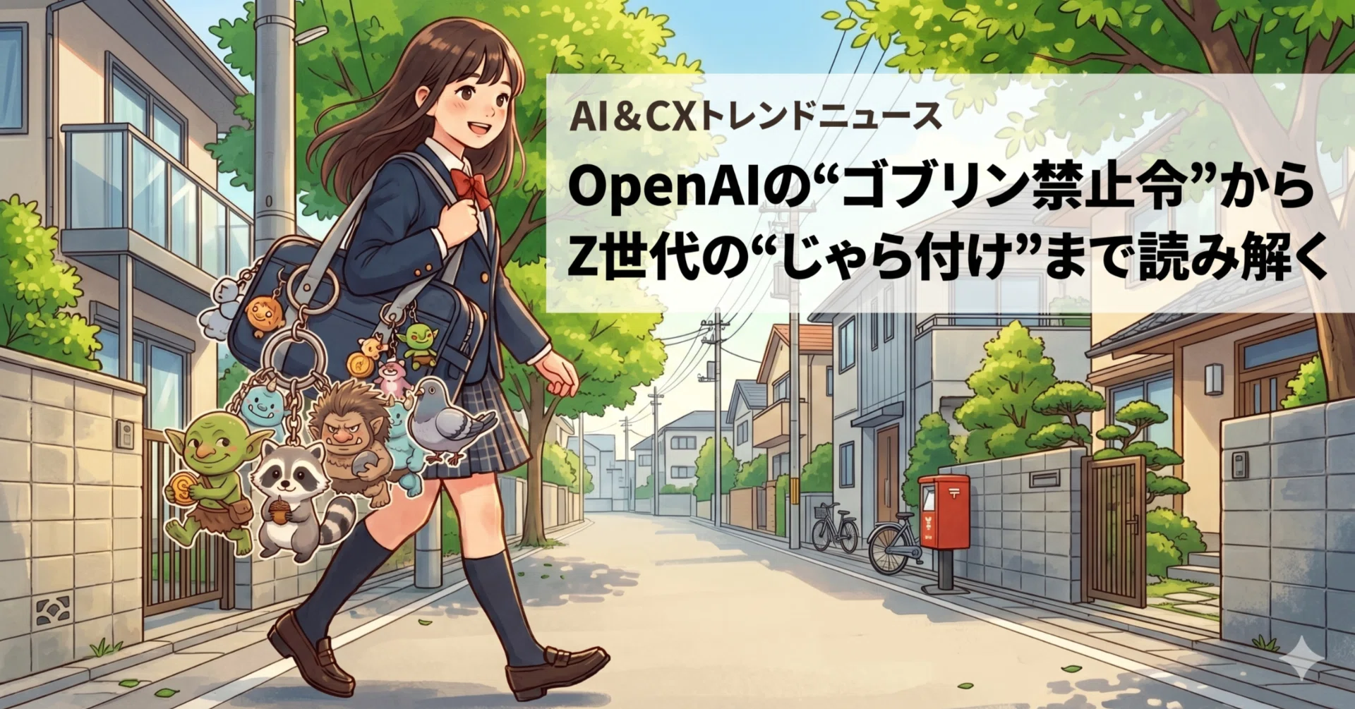 OpenAIの“ゴブリン禁止令”からZ世代の“じゃら付け”まで読み解く｜スプ論