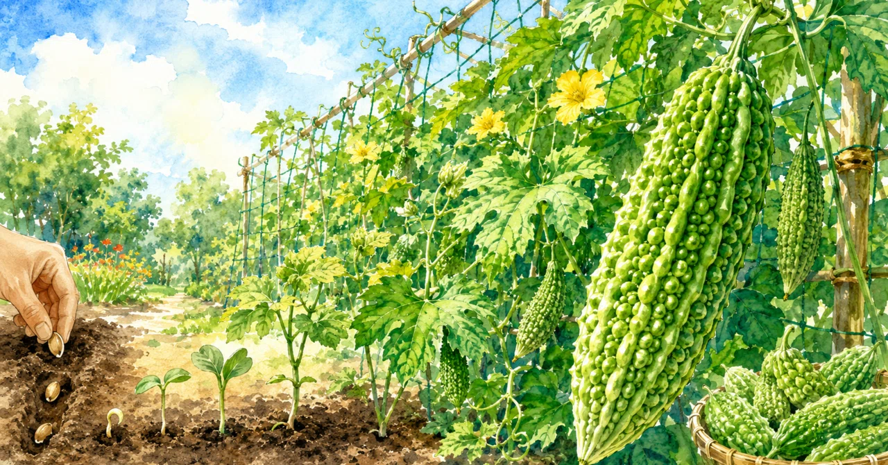 ニガウリ(ゴーヤ)の栽培法|鷹田竹神